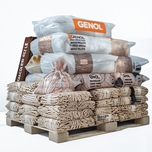🔥 Genol Pellet di Legno – 66 Sacchi da 15 kg in Abete - immagine 4