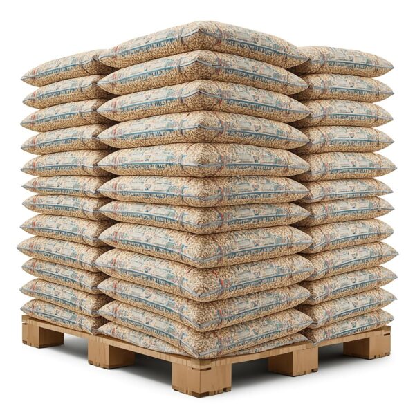 🔥 Genol Pellet di Legno – 66 Sacchi da 15 kg in Abete - immagine 3