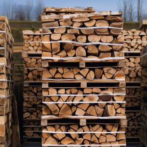 🔥 	Bancale Legna da Ardere di Acacia – Qualità Premium