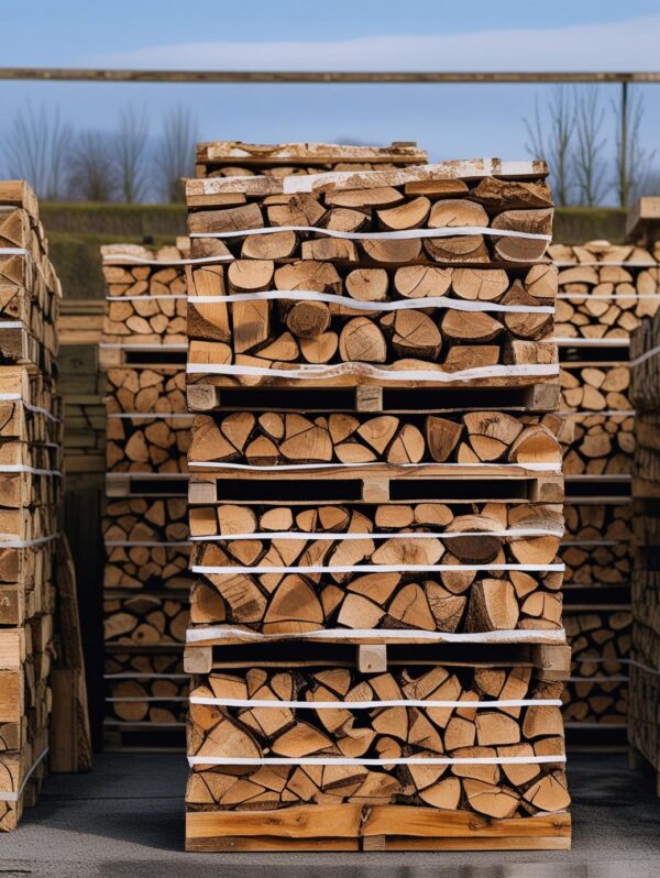 🔥 	Bancale Legna da Ardere di Acacia – Qualità Premium